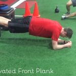 Feet-Elevated Front Plank