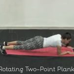 Rotating Two-Point Plank