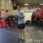 Stiff-Leg Ankle Hop