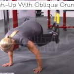 Push-Up With Oblique Crunch_TRX